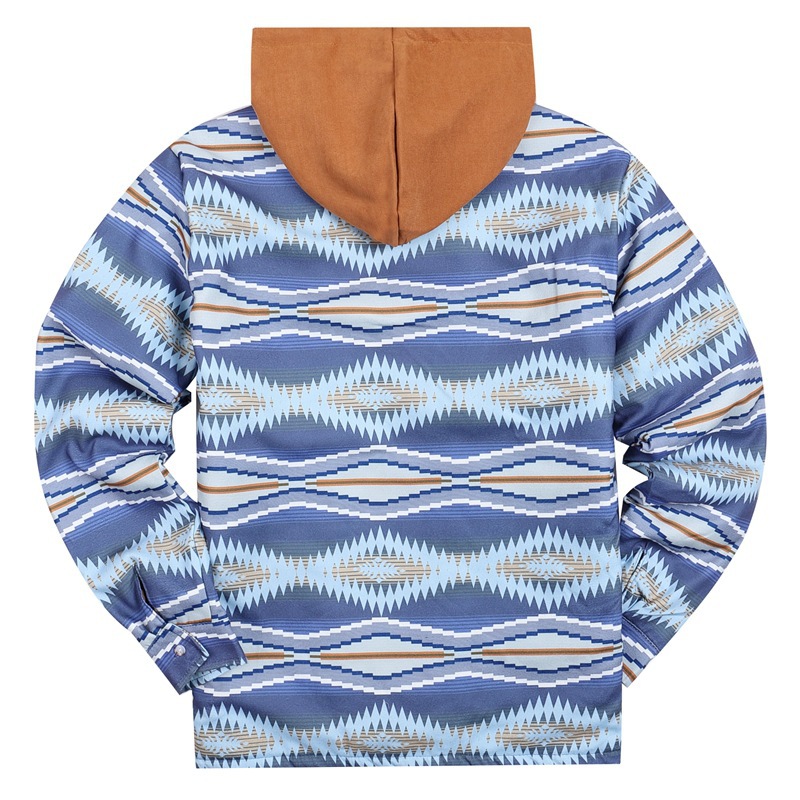 Title 19, Neuer Herrenmantel aus dickem Baumwollstoff mit...