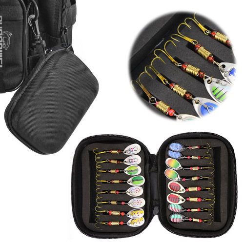 Weihe 16-piece rotating composite sequin set small package external package lure composite sequin bait cross-border set