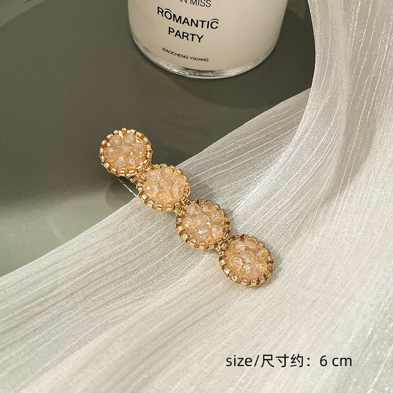 Corea del Sur clip para el cabello de perlas en línea clip para el cabello de mujeres rasgadas clip para el cabello de una palabra clip para el cabello de bordes fría BB clip lateral clip para el temperamento clip para la cabeza
