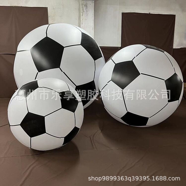 Factory direct sales of children's inflatable soccer balls made of PVC, suitable for beach and water activities, parent-child interaction, and kindergarten sports.