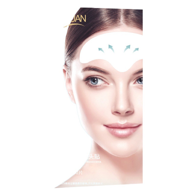 Forehead patch lifting pattern patch anti-wrinkle fade wrinkle Sichuan word pattern law Line wholesale mask forehead pattern patch manufacturers