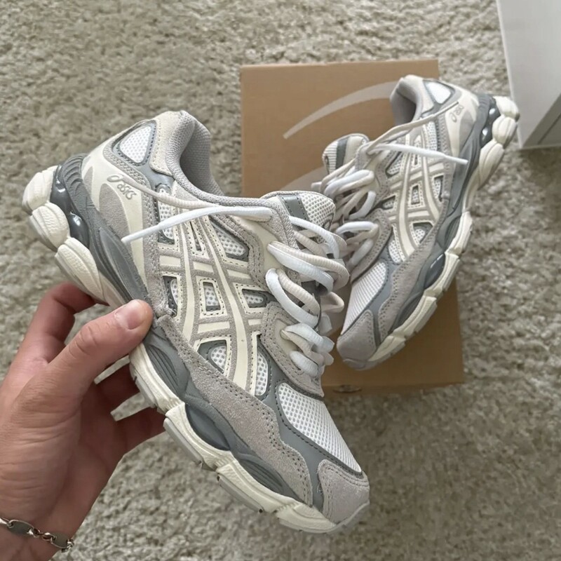 Retro Running Shoes Arthur Gel-Nyc Men's and Women's Couple Shock-Absorbing Sports Shoes Non-Slip Running Shoes Wear-Resistant Casual Shoes