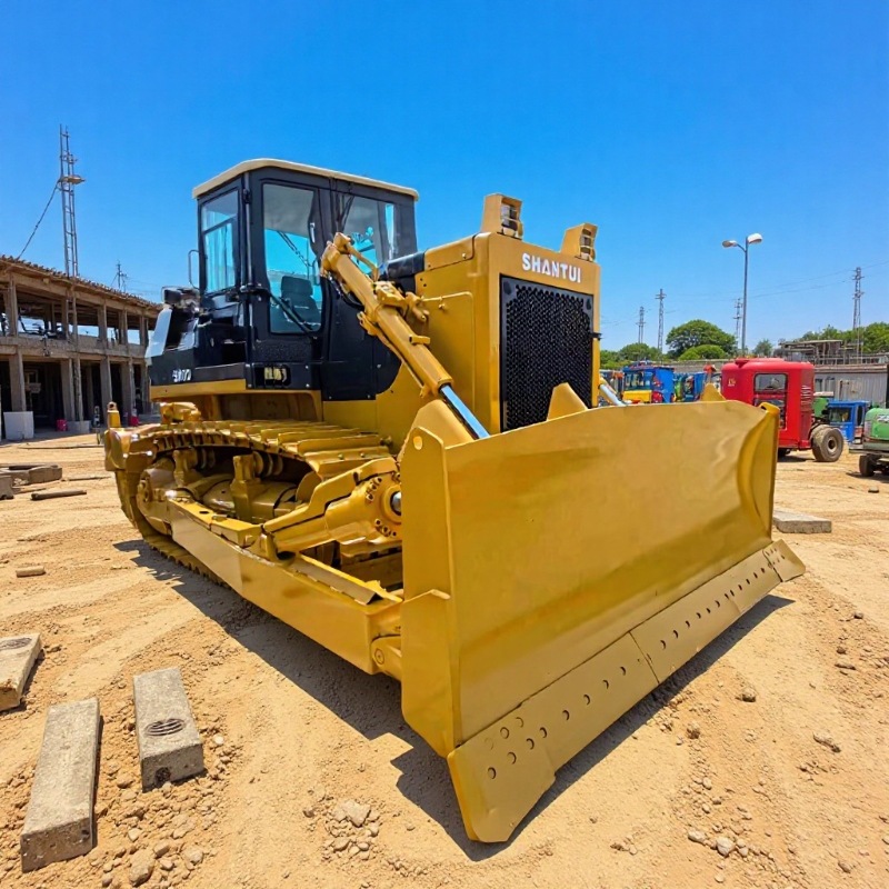 Shan empujando SD22 bulldozer Shan empujando SD16 bulldozer Shan empujando SD32 bulldozer grande image 4
