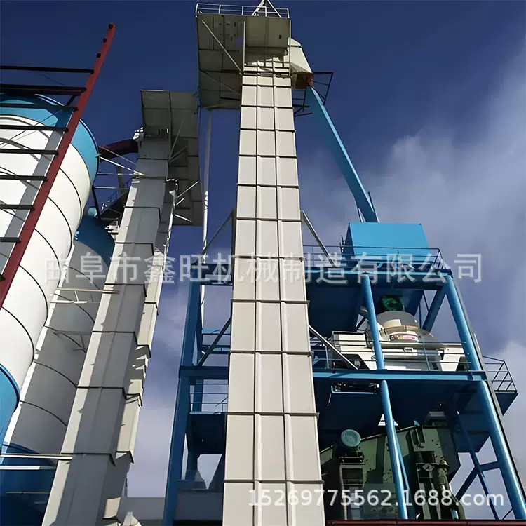 凤翔县 斗式提升设备 粮食垂直输送机 可定制 板链斗式提升机