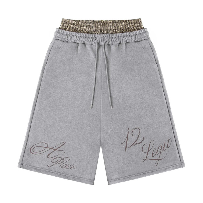 2026 High Street Loose Y2K American Style Trendy Street Hip-Hop Ins Casual Shorts Street Printed Shorts