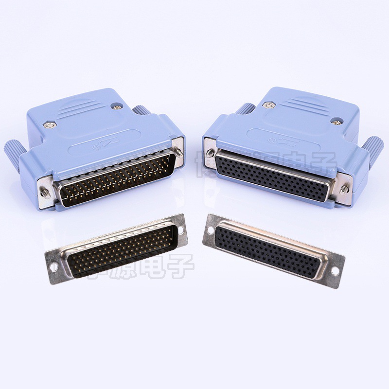 Metal Shell four rows 78 pin FMK4G DB78P male/female supporting Shell DB78 iron shell