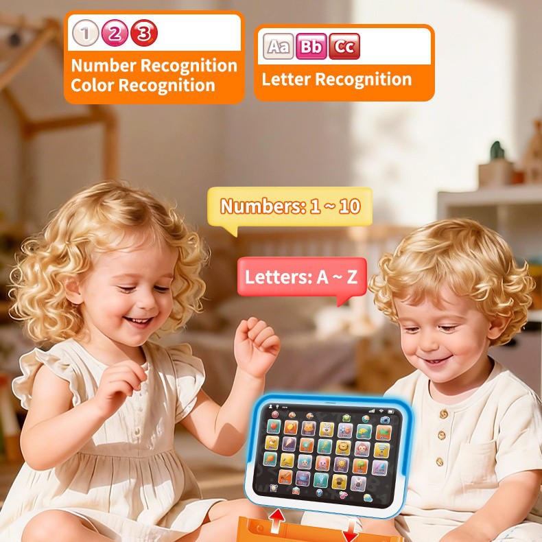 (Cross-border trading), toy, children's teaching reading machine, tablet laptop, set, early education 4