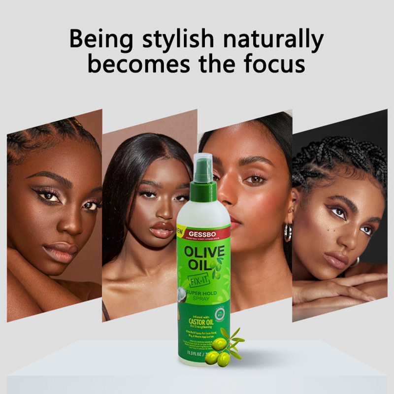 Exclusivo transfronterizo para Olive Oil Esencia de aceite de oliva Hair Oil Cuidado del cabello Champú y peinado al por mayor