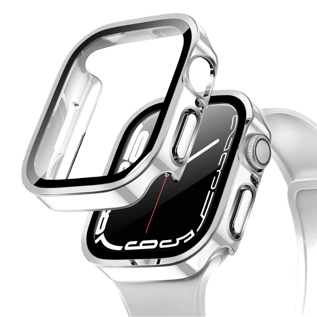 Подходит для водонепроницаемого чехла Apple iWatch 11 46 мм, гальванизированный, интегрированный, ультразащитный, матовый, пылезащитный.