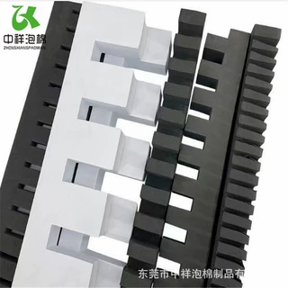 球场显示屏EVA泡绵防撞条 碰碰车泡绵防撞条异形线切割成型供应