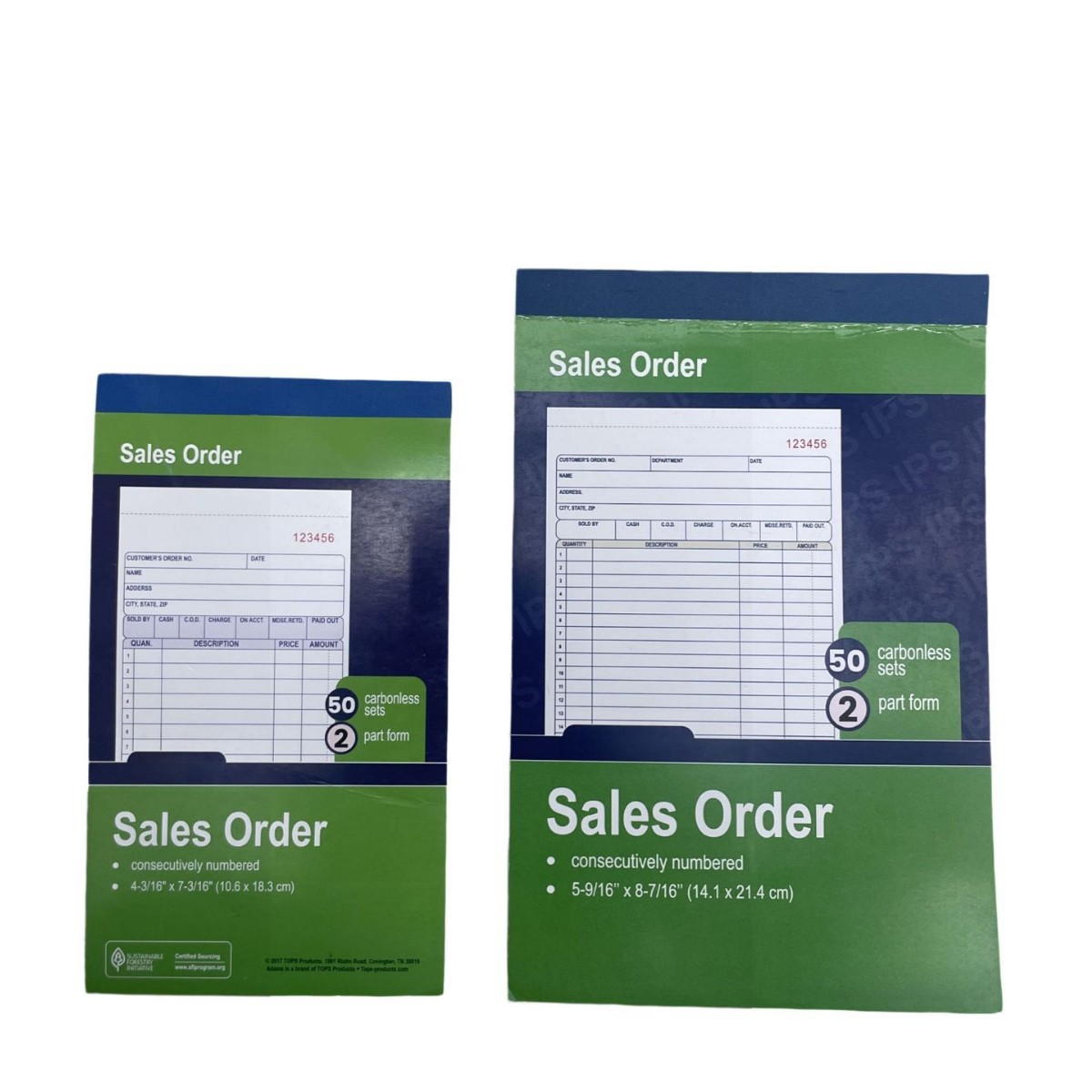 Libro de Órdenes de Venta de Papel Autocopiativo Duplicado Multiuso para Oficina y Comercio Exterior