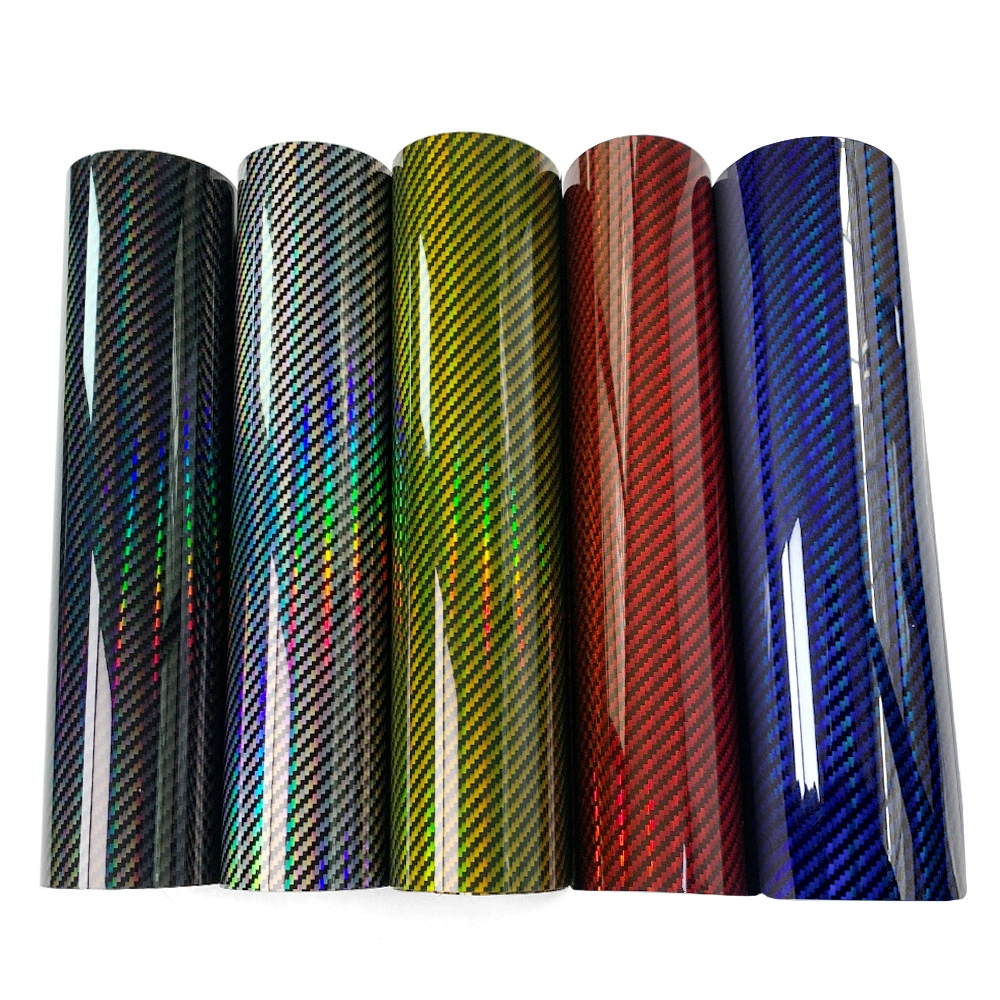 Хит продаж! Новая цветная лазерная пленка из углеродного волокна для автомобиля, меняющая цвет.  Декор для капота, зеркал заднего вида и бампера.