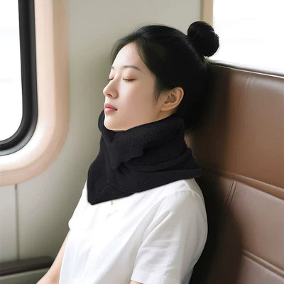 Portable U-Shaped Pillow, Office Nap — Headrest
