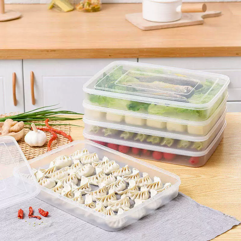 F dumpling box свежесть - коробка для заморозки пельменей seal коробка квадратный двухслойный небесный чехол хаос свежий пластиковыйbox оптом