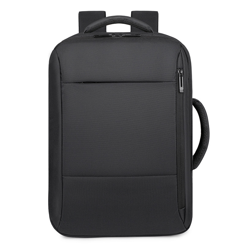 Mochila de negocios de suministro directo de fábrica al por mayor mochila urbana simple textura multi-Bolsillo mochila de los hombres