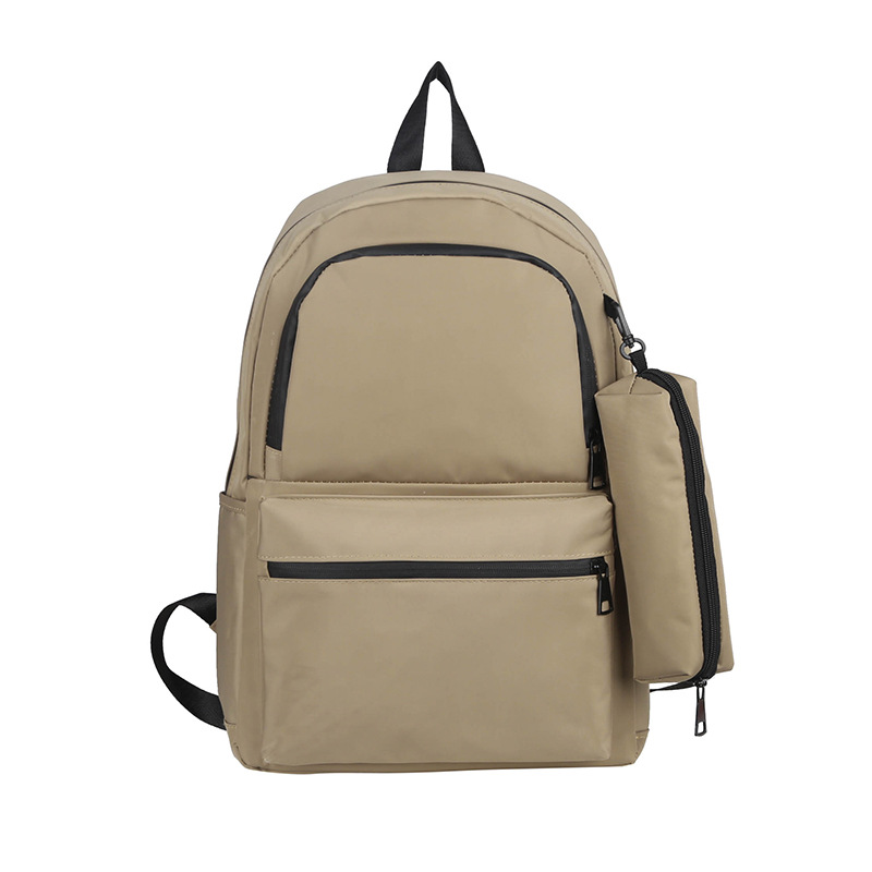 Transfronterizo nueva mochila de gran capacidad simple, moda, mochila de hombre, mochila universitaria de mujeres, mochila de computadora universal