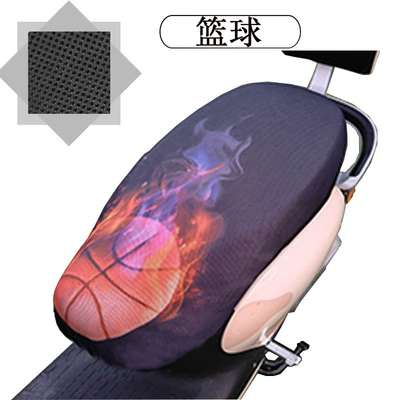 mesh breathable motorcycle cushion cover | Electric car cushion - basketball-cushion-cover-code-s