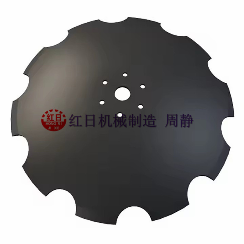 460mm缺口耙片   农机配件V型缺口耙片   联合整地机圆盘耙片