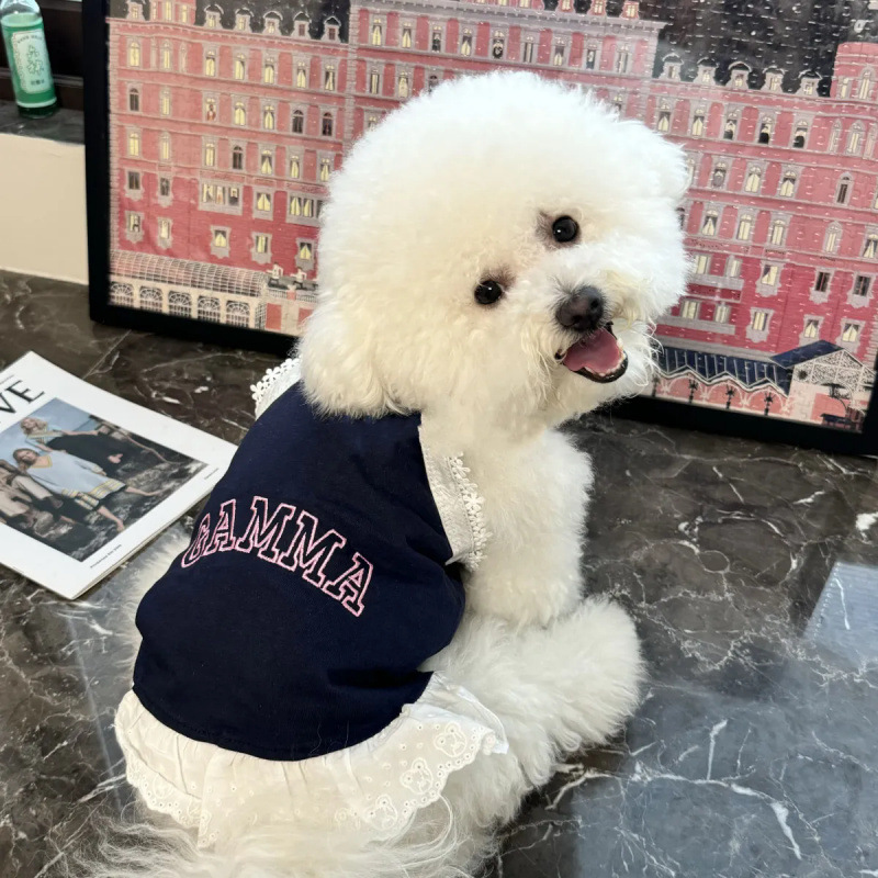 A principios de primavera y verano, ropa para perros, ropa para gatos, ropa para chalecos, ropa para osos, Bo Mei