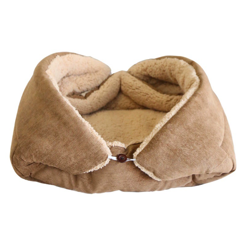 Теплый флисовый коврик для животных на осень и зиму, многофункциональный складной коврик для кошек, коврик для собак из овечьего флиса, подходит для всех сезонов.