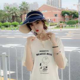 双面空顶帽5色防晒帽女夏季防紫外线遮阳空顶遮脸太阳帽子大檐帽
