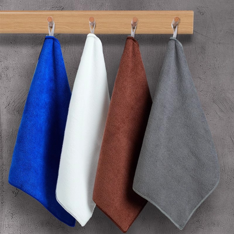Small fiber towel thickened each size small square housekeeping cleaning cloth absorbent housekeeping cleaning cloth