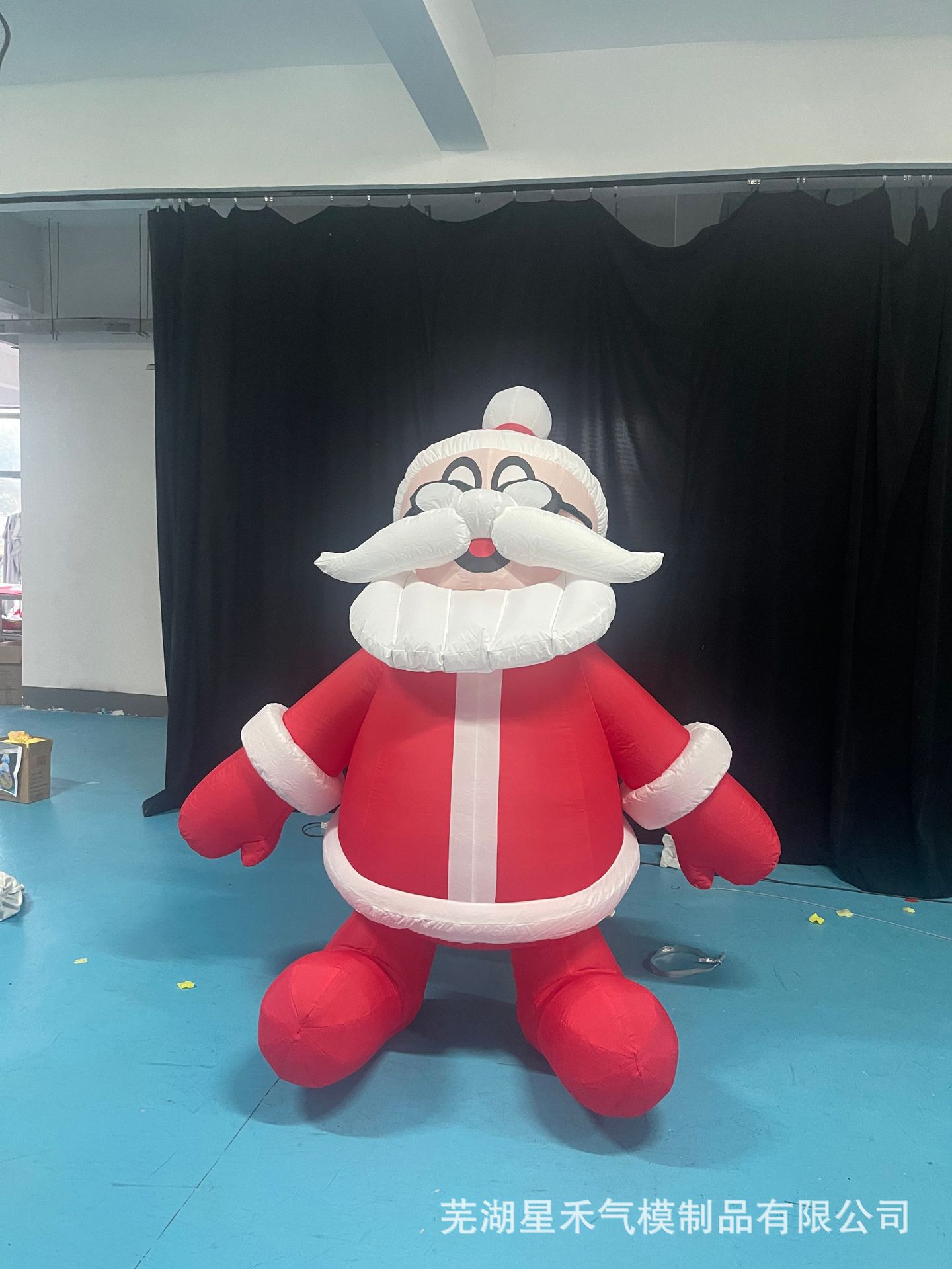 Navidad temática modelo de aire Papá Noel + árbol de Navidad fábrica directa decoración de fiestas props ahora