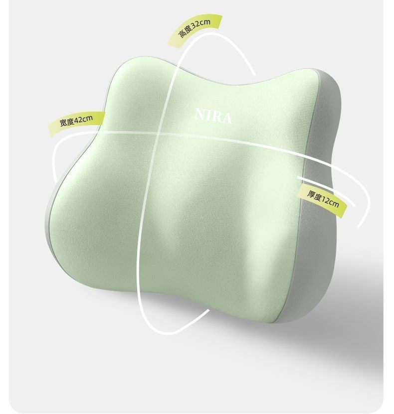 Car Lumbar Support Headrest Office Lumbar Pillow Cushion Pregnancy Back Support Cushion Long-Sitting Essential Chair Lumbar Support Cushion