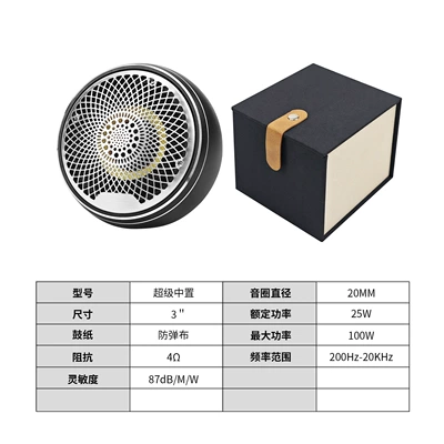 Car Speakers, Center Car speaker/subwoofer