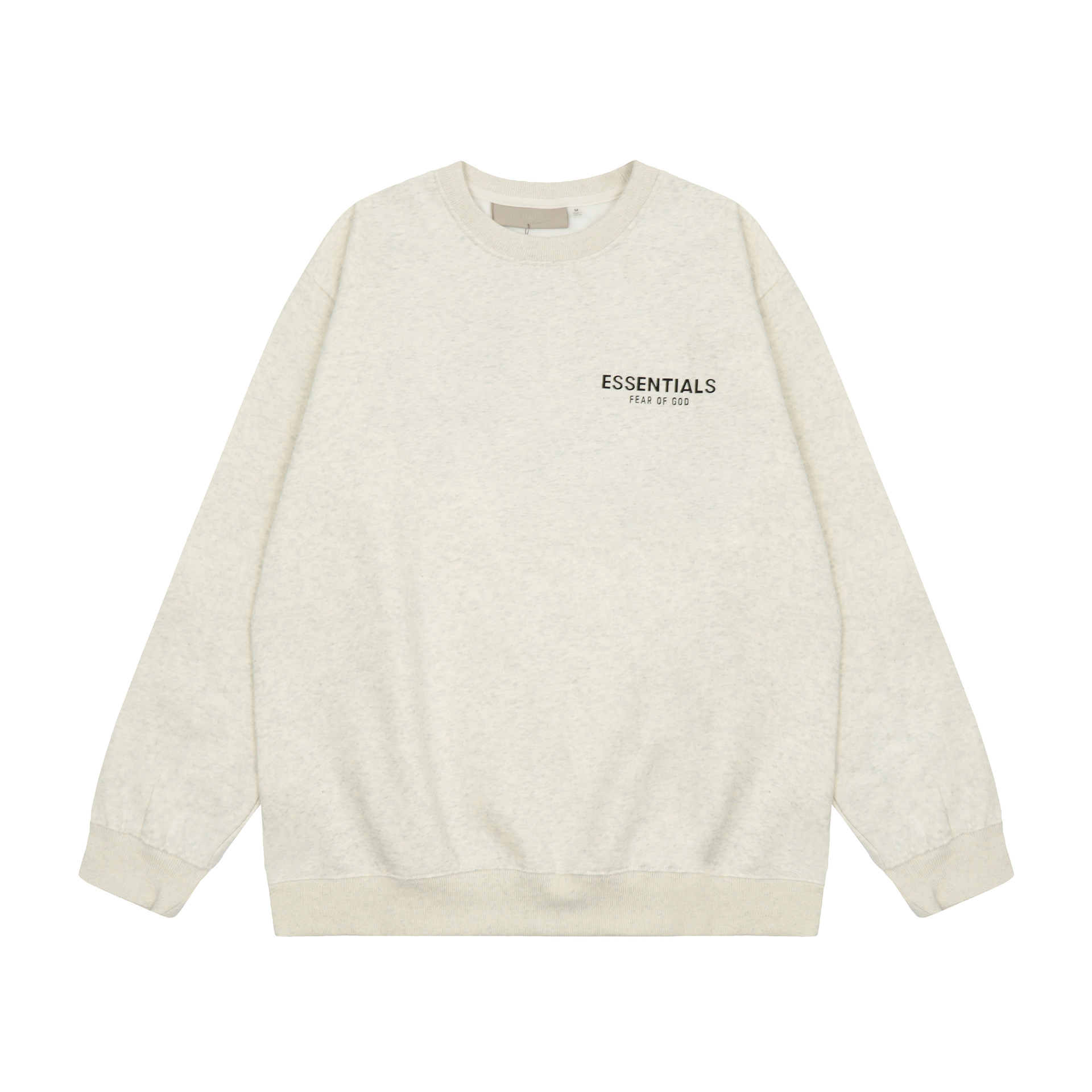 FOG ESSENTIALS letras de silicona estereoscópica hombres y mujeres americanos camisa con sudadera con sudadera con sudadera image 11