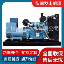 潍坊潍柴200kw柴油发电机 酒店大型发电机组工地养殖场备用电源