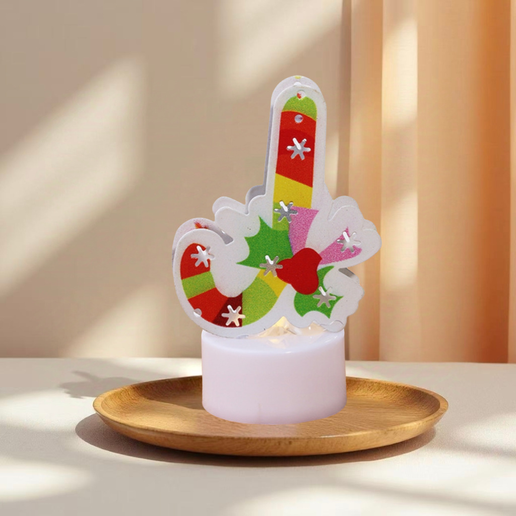 Lámpara de Vela Electrónica LED Hierro, Decorativo, Luz Cálida, para Navidad