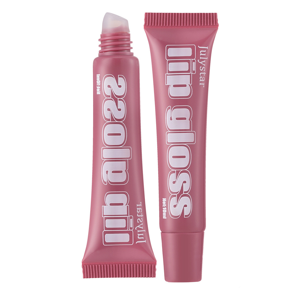 Julystar Fruit-Flavored Long-lasting Moisturizing Lip Gloss, Lustrous and Transparent 8-piece set, Lip Moisturizing Cream, Wholesale Lip makeup undefined