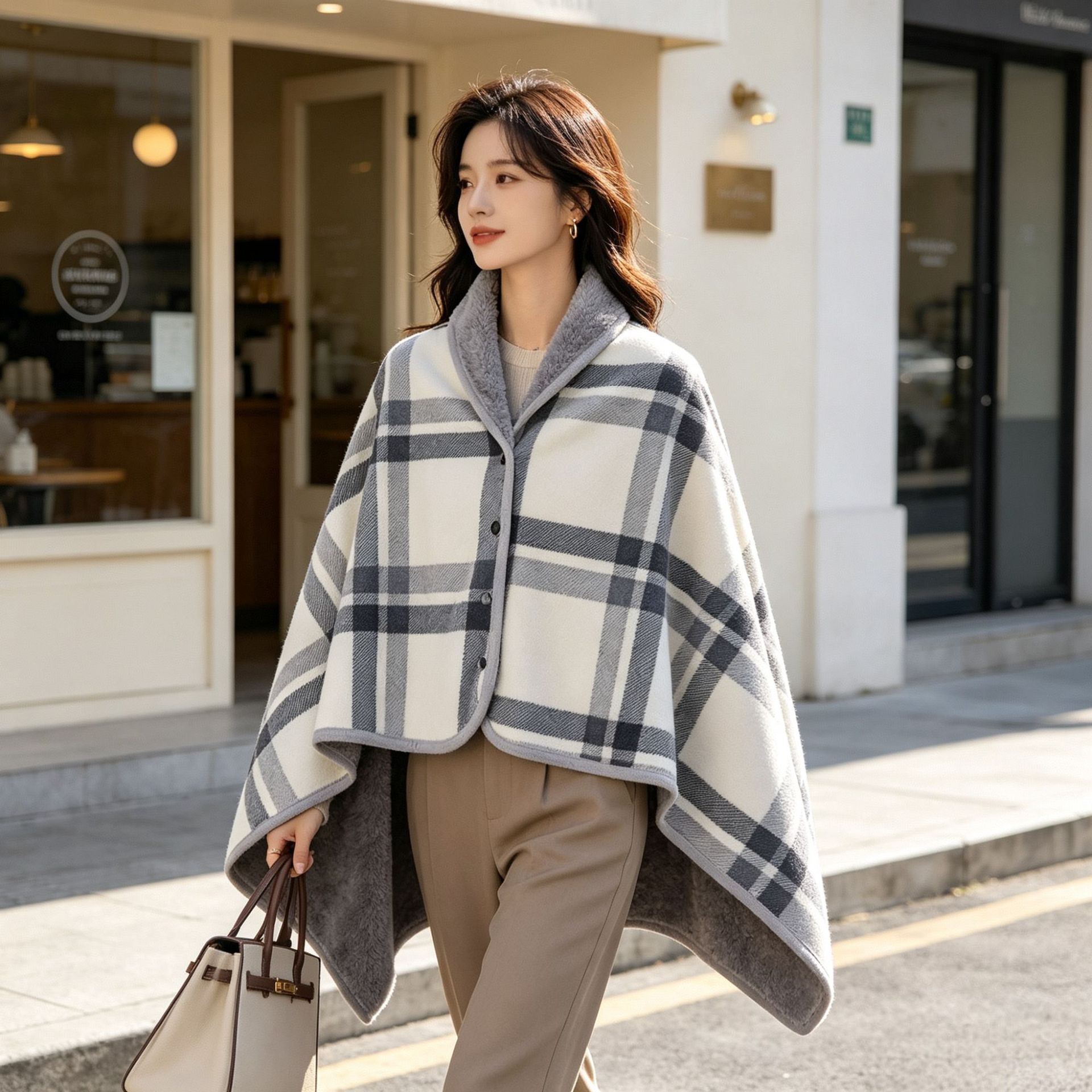 어깨담요 무릎담요 사무실 낮잠용 극세사 보온 숄 망토 소파 담요