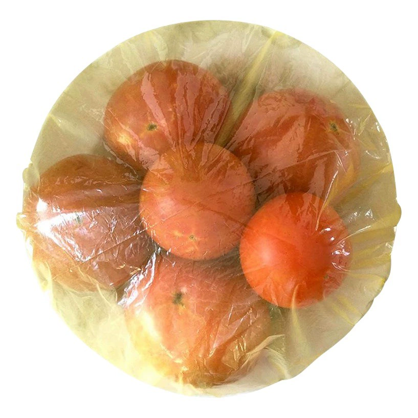 Оптовая однотонная одноразовая пластиковая крышка чаши прозрачный эластичный рот утолщенная Пылезащитная крышка оптом пищевая крышка PE пластиковая упаковка