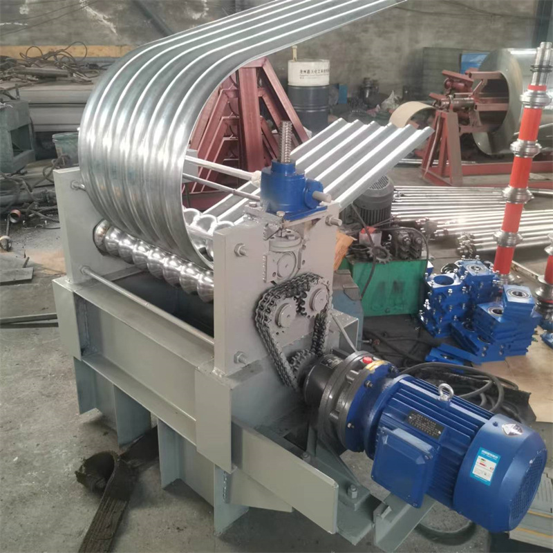 波纹板弯弧机拱形机屋顶拱棚起拱机圆弧水池成型机花圃围栏弯弧机