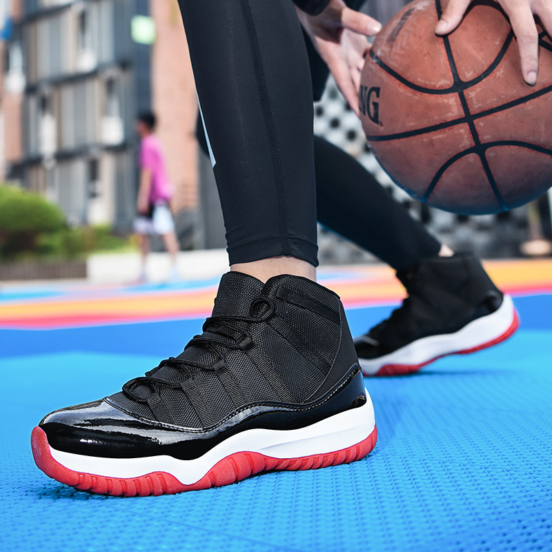 Basketball Shoes Cross Border plus size Men's Youth Outdoor AJ11 sneaker Practical Basketball Shoes Basketball