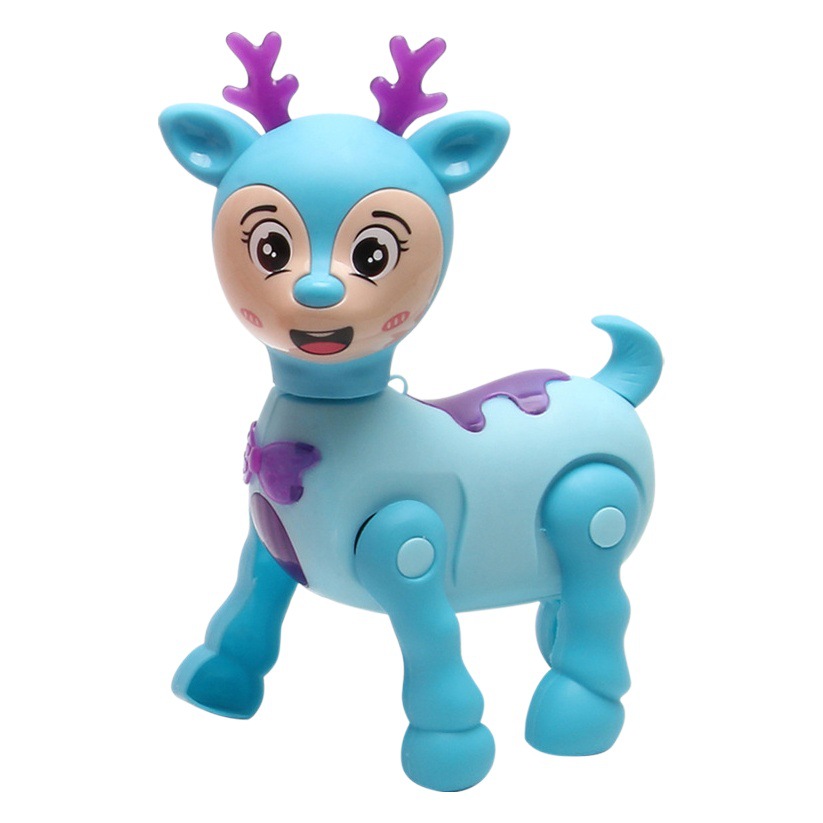 Juguete de inercia para niños, con diseño de animales y luces