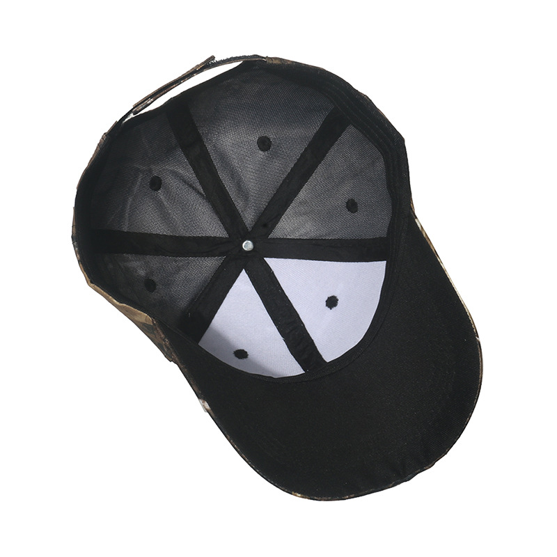 Curved Eaves Rim Men's Fashion Camouflage Sewing Curved Eaves Baseball Cap