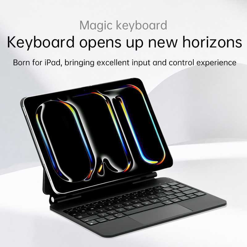 Compatible with iPad 11th generation A16 Magic Keyboard Air 11inch Magnetic Keyboard 12.9 Backlit Keyboard, popular in foreign trade Compatible with iPad 11th generation A16 Magic Keyboard Air 11inch Magnetic Keyboard 12.9 Backlit Keyboard, popular in foreign trade
