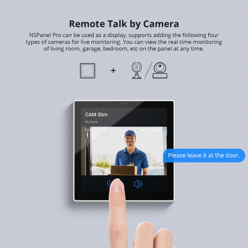 SONOFF NSPanel Pro smart WIFI voice switch panel touch screen central control center Zigbee gateway