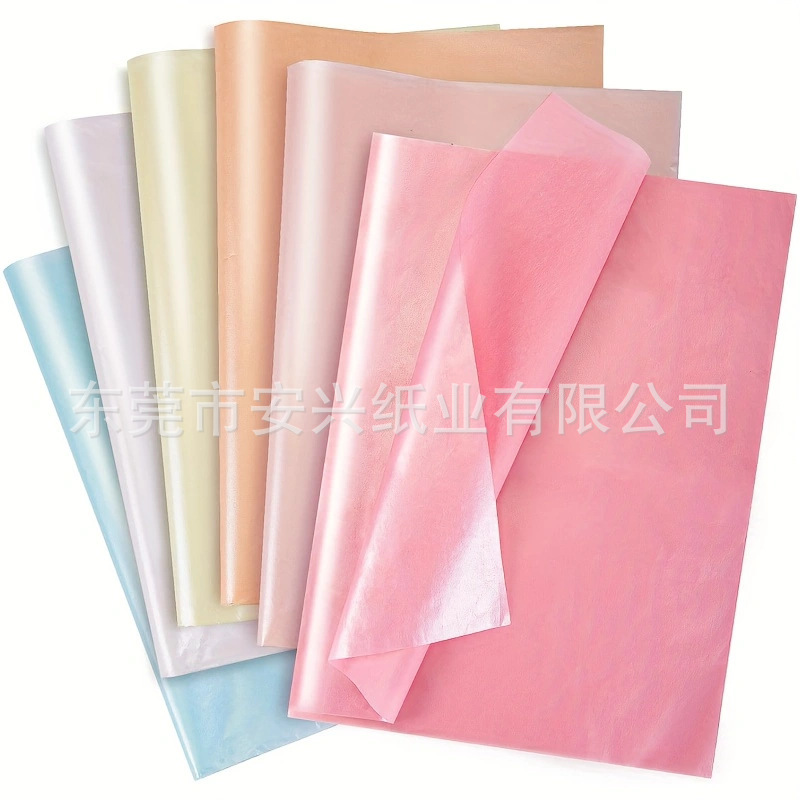 17g Pearlescent Copy Paper Metallic Handkerchief Paper Glitter Packaging Tissue Paper Gift Decoration Sydney Paper