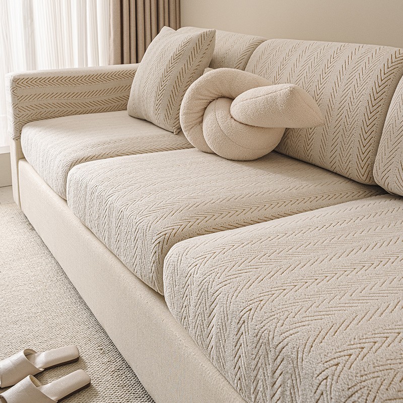 Tres asientos y una cubierta de sofá VIP todo incluido conjunto universal 2024 nuevo sofá general de cuatro estaciones cojín de invierno otoño