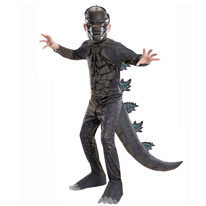 Godzilla cos costume role play Golgi la stage jumpsuit doll costume children jumpsuit performance clothing Godzilla cos costume role play Golgi la stage jumpsuit doll costume children jumpsuit performance clothing