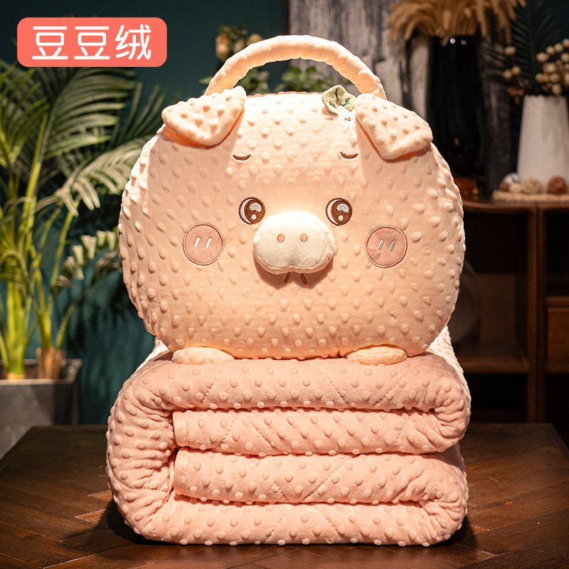 핑크돼지(두꺼운 콩벨벳이불)