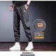 Spring and Summer plus size Leg Contrast Color Men's Casual Pants Trendy Brand Loose Thin Hong Kong Style Trendy All-match Work Pants for Men
