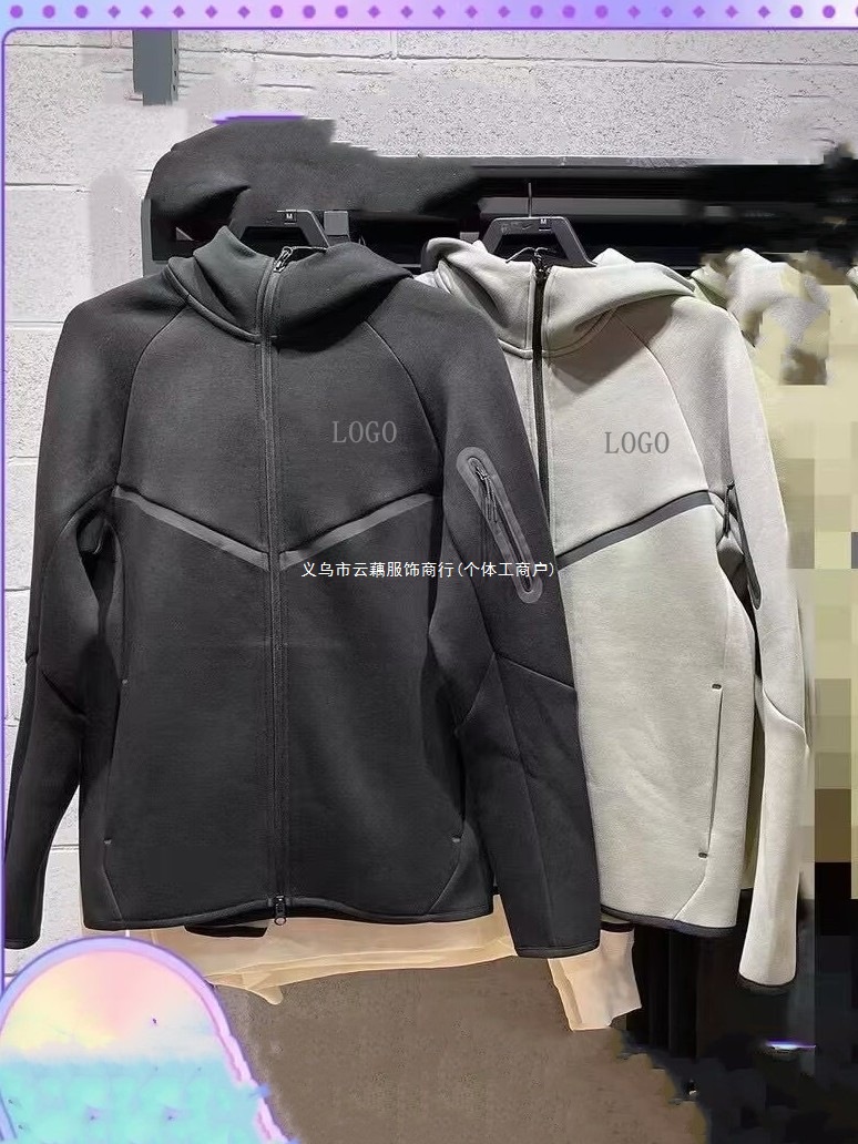 Outdoor Sports and Leisure Jacket Nk Spring and Autum Hooded Long-Sleeved Cardigan Running Training Clothing Cross-Border Wholesale High Quality