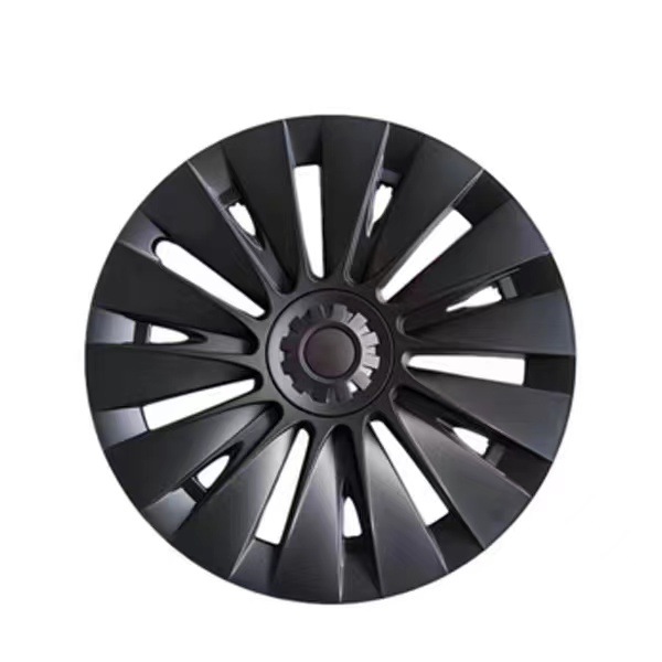 Tesla – Tesla Model Hub cover - old-model-y-19-inch-helios-matte-black-patterned