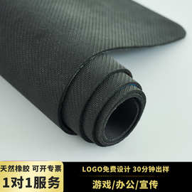卷材片材天然橡胶鼠标垫来图定制广告图片logo定制