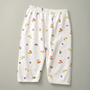 Spring autumn cartoon underwear for new born, double-sided children's set